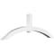 Ekena Millwork Archdale Architectural Grade PVC Gable Bracket, 72"W x 24"H x 4"D x 4"F, 8/12 Pitch GBP072X24X0404ARC00 - alternate 1